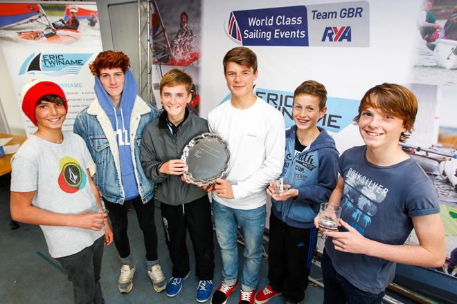 Team Gingernut and Assorted Biscuits,Winners of the RYA Eric Twiname Youth and Junior Team Racing Championship 2014, Junior Class. ©  Paul Wyeth / RYA http://www.rya.org.uk